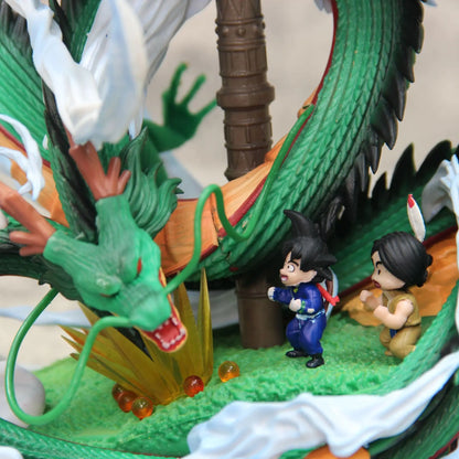 Dragon Ball Shenron x Goku 24cm Collectible Action Figure